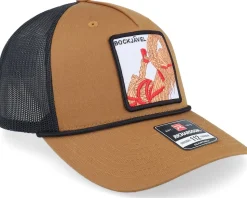 Bockjävel 112fpr Split Caramel/Black/Black Rope Trucker - Ho-Ho-Hats