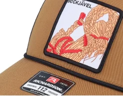 Bockjävel 112fpr Split Caramel/Black/Black Rope Trucker - Ho-Ho-Hats
