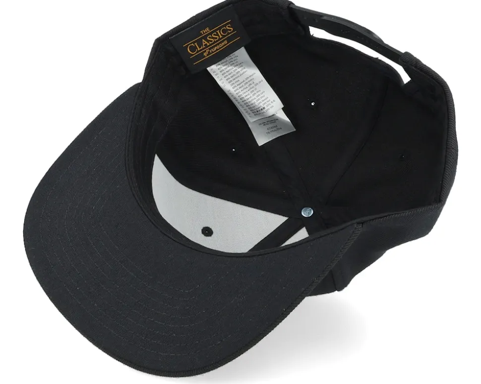 Bone Beard Axes Black Snapback - Bearded Man