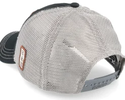 Bonsai Tree 111 Split Black/Charcoal Trucker - Yapan