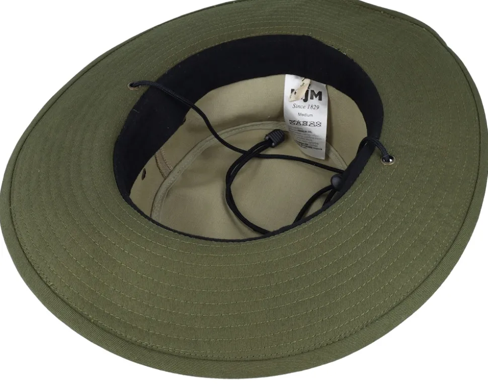 Boonie Organic Cotton Beige/Olive Traveler - MJM Hats