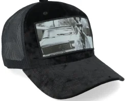 Boss Kangaroo Velvet Black A-frame Trucker - Calza Pennello
