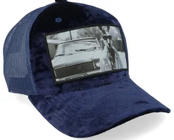 Boss Kangaroo Velvet Navy A-frame Trucker - Calza Pennello
