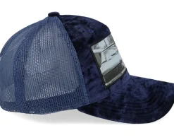 Boss Kangaroo Velvet Navy A-frame Trucker - Calza Pennello