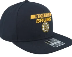 Boston Bruins Authentic Pro Rink Prime Black Snapback - Fanatics