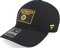 Boston Bruins Authentic Pro Rink Prime Black Dad Cap - Fanatics