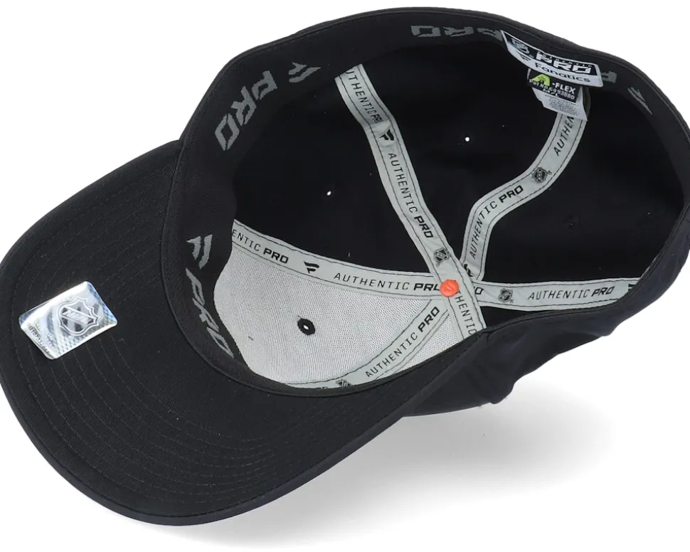 Boston Bruins Authentic Pro Training Flex Black Flexfit - Fanatics