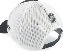 Boston Bruins Authentic Pro Rink Black/White Trucker - Fanatics