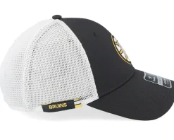 Boston Bruins Authentic Pro Rink Black/White Trucker - Fanatics