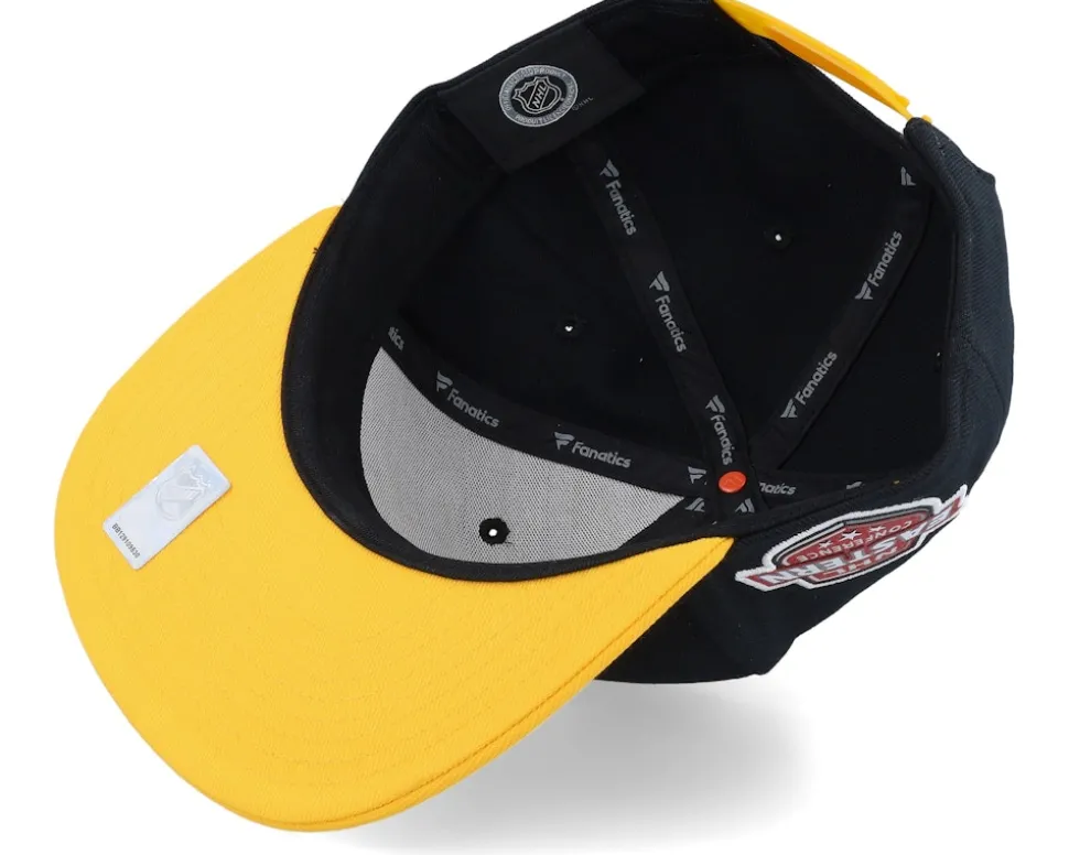 Boston Bruins Black/Yellow Gold Snapback - Fanatics