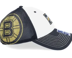 Boston Bruins Block Party White/Black Trucker - Fanatics