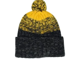Boston Bruins Cascade 47 Cuff Knit Beanie Black/Yellow Pom - 47 Brand