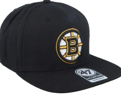Boston Bruins No Shot 47 Captain Black Snapback - 47 Brand