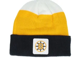 Boston Bruins Showboat Black/Yellow Gold/Natural Cuff - Fanatics