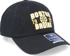 Boston Bruins True Classic Black Dad Cap - Fanatics