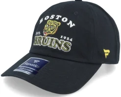 Boston Bruins Unstructured Black Dad Cap - Fanatics