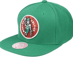 Boston Celtics Team Ground 2.0 Green Snapback - Mitchell & Ness
