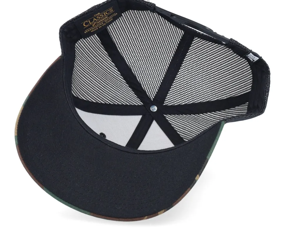 Bottom Dweller Retro Camo Trucker - Salty Crew