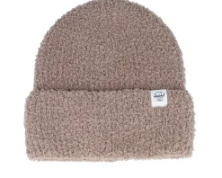 Boucle Beanie Dark Taupe Cuff - Herschel