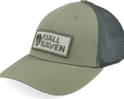 Box Logo Långtradarkeps Green Trucker - Fjällräven