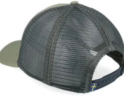 Box Logo Långtradarkeps Green Trucker - Fjällräven