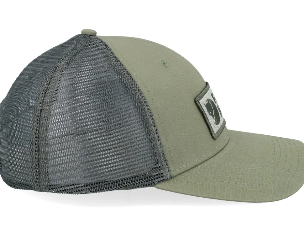 Box Logo Långtradarkeps Green Trucker - Fjällräven