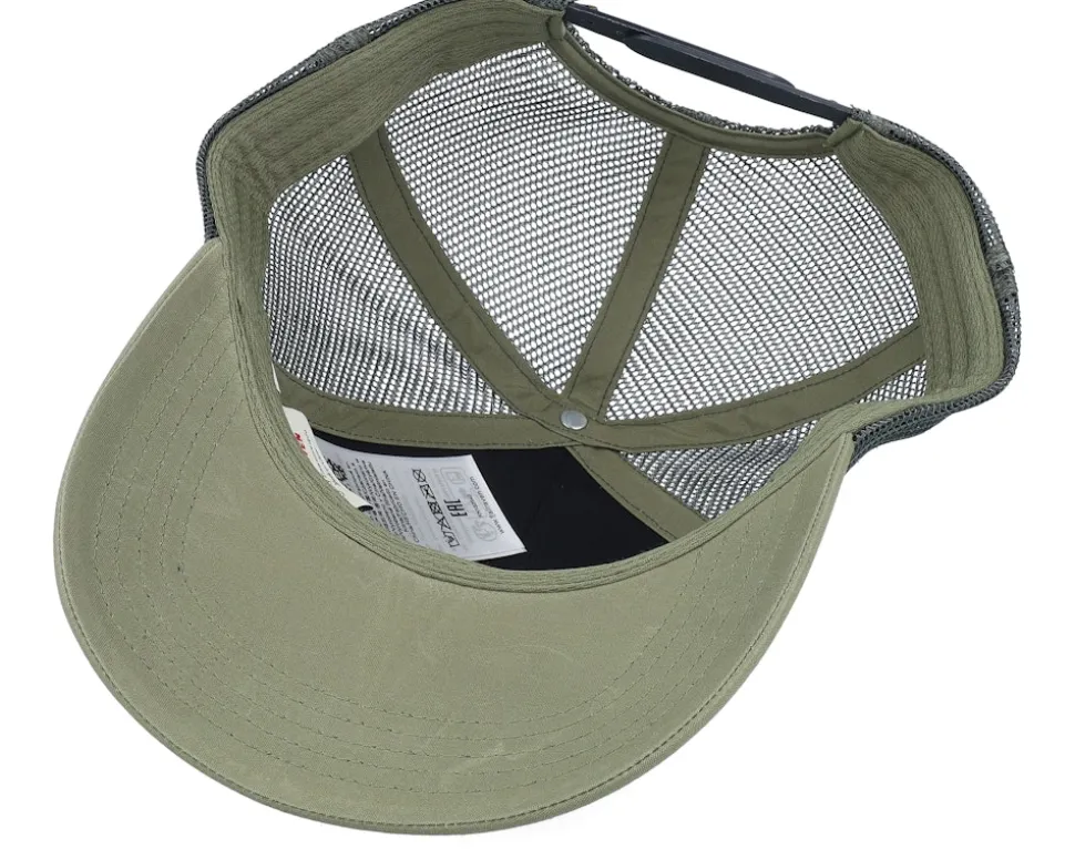 Box Logo Långtradarkeps Green Trucker - Fjällräven