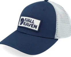 Box Logo Långtradarkeps Navy/White Trucker - Fjällräven