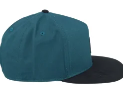 Brackers Deep Teal/Black Snapback - DC