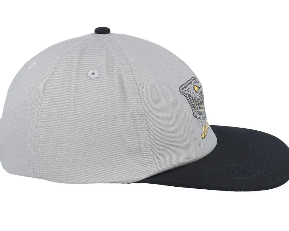 Braun Fever Dream Stone Grey/Black Snapback - Santa Cruz