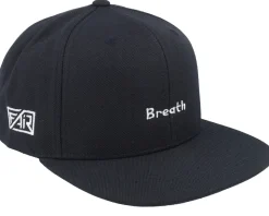 Breath Black Snapback - Fair