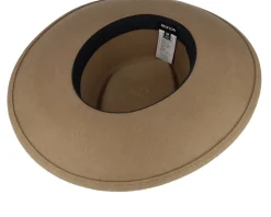 Brenton Convertabrim Tobacco Brown Fedora - Brixton