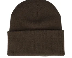 Bridge Chocolate Cuff Beanie - Public Domain