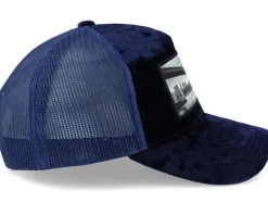 Bridge Navy Velvet Trucker - Public Domain