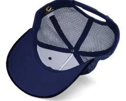 Bridge Navy Velvet Trucker - Public Domain