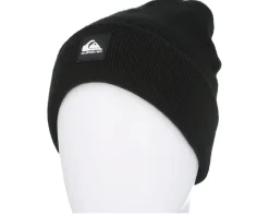 Brigade Beanie True Black Cuff - Quiksilver