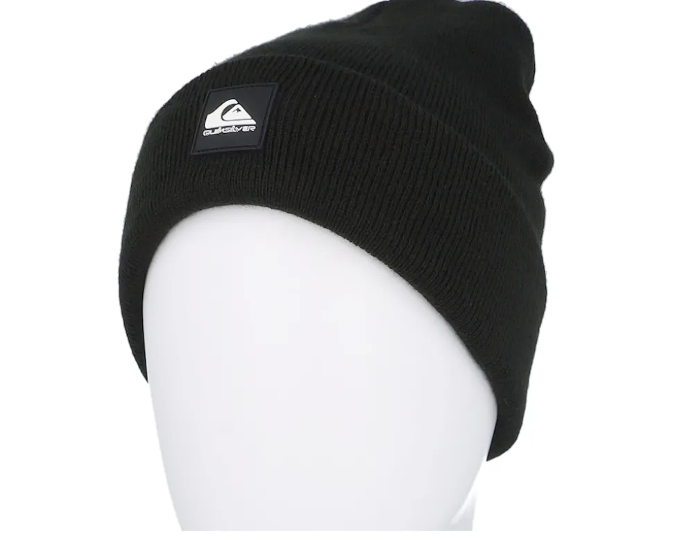 Brigade Beanie True Black Cuff - Quiksilver