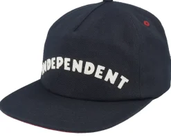 Brigade Cap Black Strapback - Independent