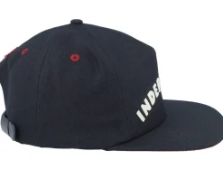 Brigade Cap Black Strapback - Independent