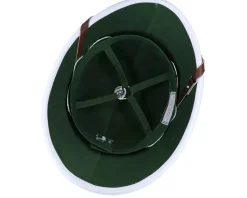 British White Pith Helmet - Village Hats