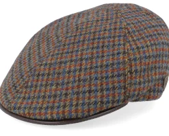 Broker Pure Wool Multi Color Flat Cap - MJM Hats