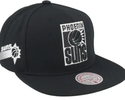 Brooklyn Nets Evergreen Black/White Snapback - Mitchell & Ness