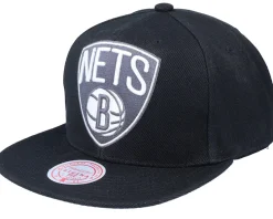 Brooklyn Nets Nba Xl Bwg Black Snapback - Mitchell & Ness