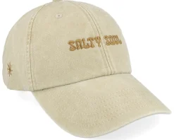 Brown Logo Stone Dad Cap - Salty Soul