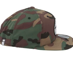 Bruce 6 Panel Camo Snapback - Salty Crew