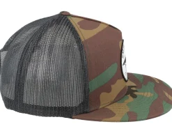 Bruce Camo/Black Trucker - Salty Crew