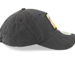 Bubblegum Smile Patch Black Dad Cap - Lucid Smile