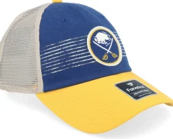 Buffalo Sabres Breakaway Cobalt/Gold Trucker - Fanatics