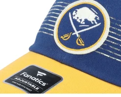 Buffalo Sabres Breakaway Cobalt/Gold Trucker - Fanatics