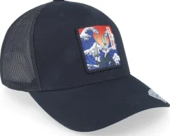 Bugs Bunny And The Wave Black Trucker - Looney Tunes